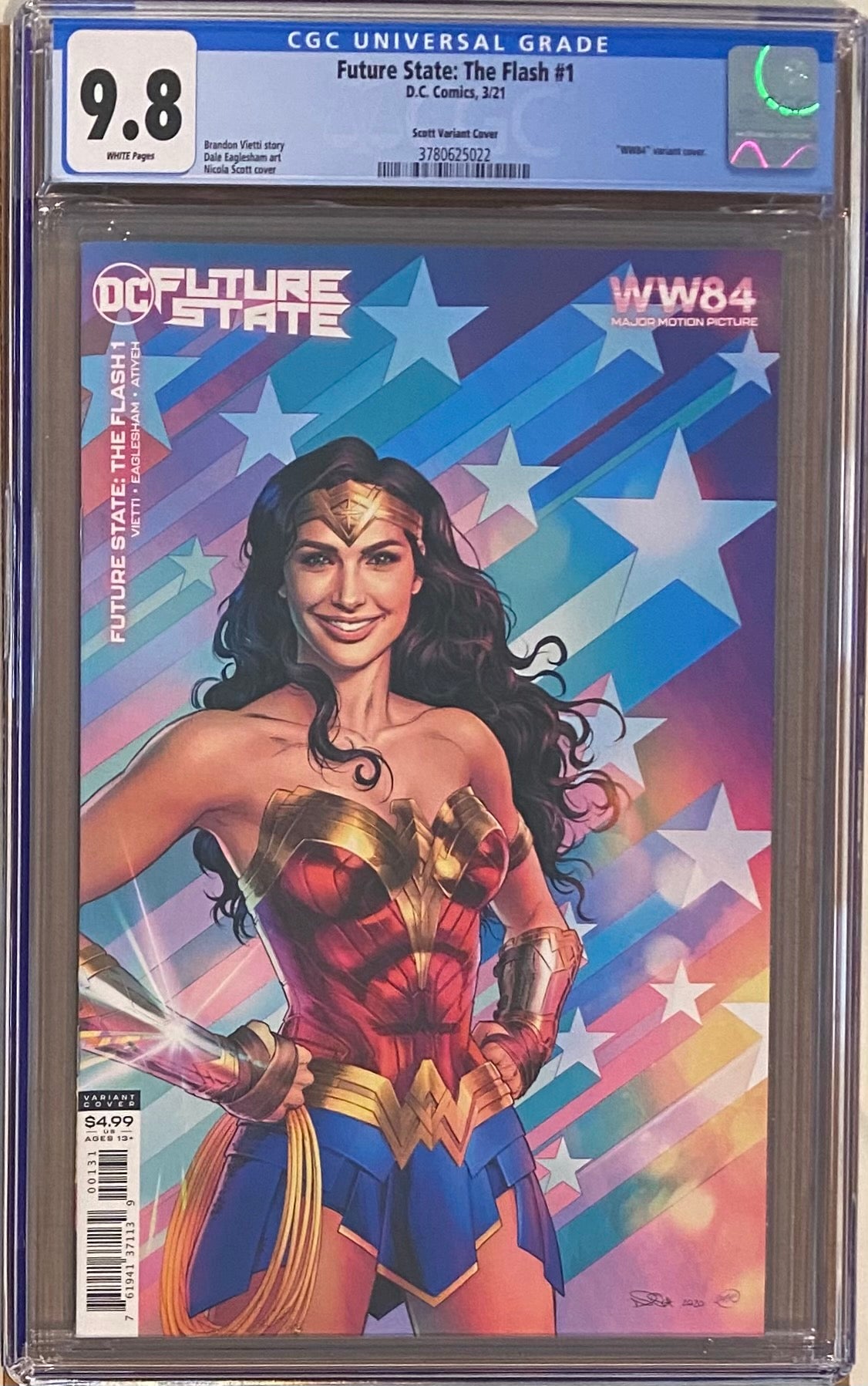 Future State: Flash #1 Wonder Woman 1984 Variant CGC 9.8
