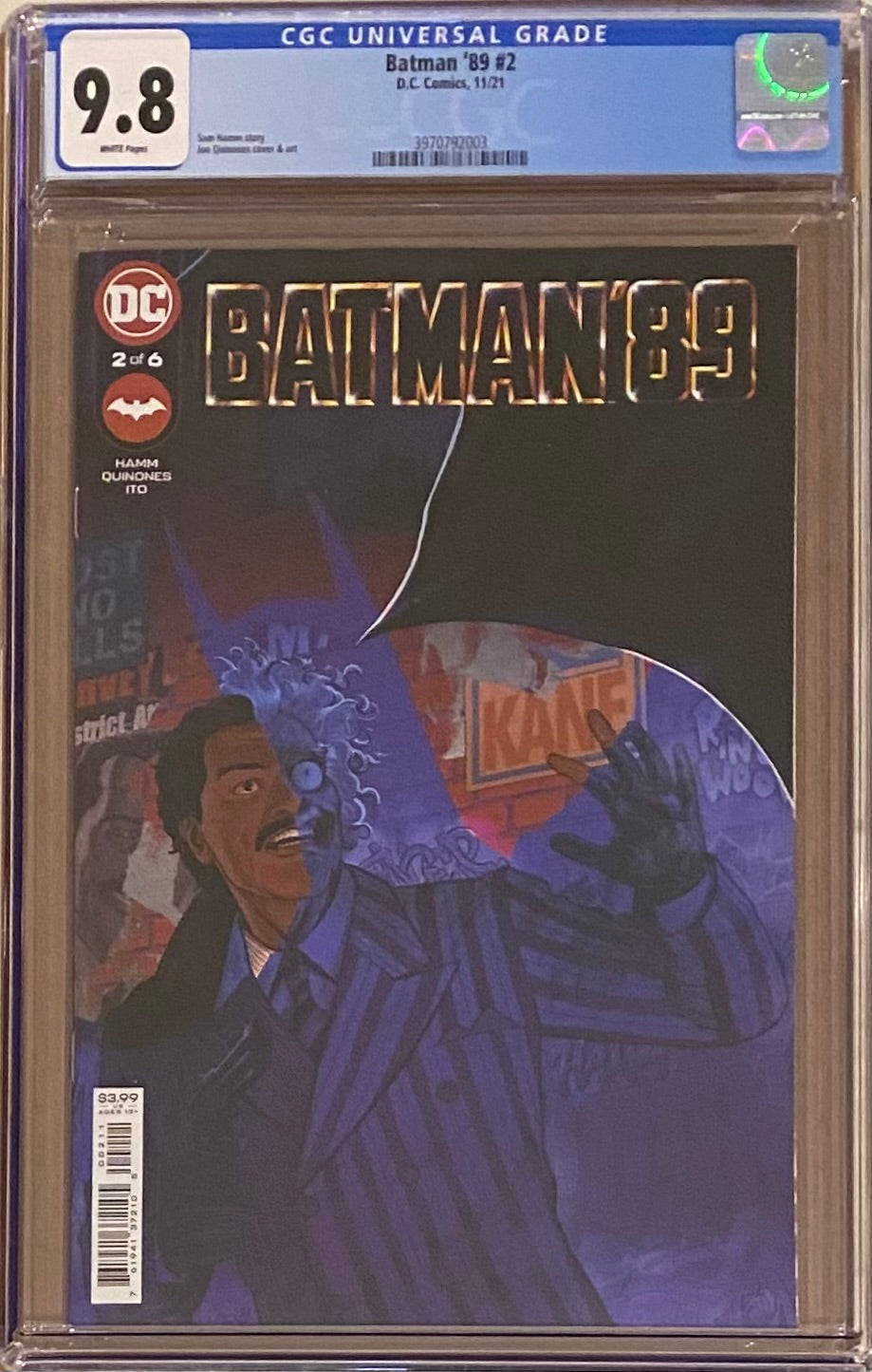 Batman '89 #2 CGC 9.8