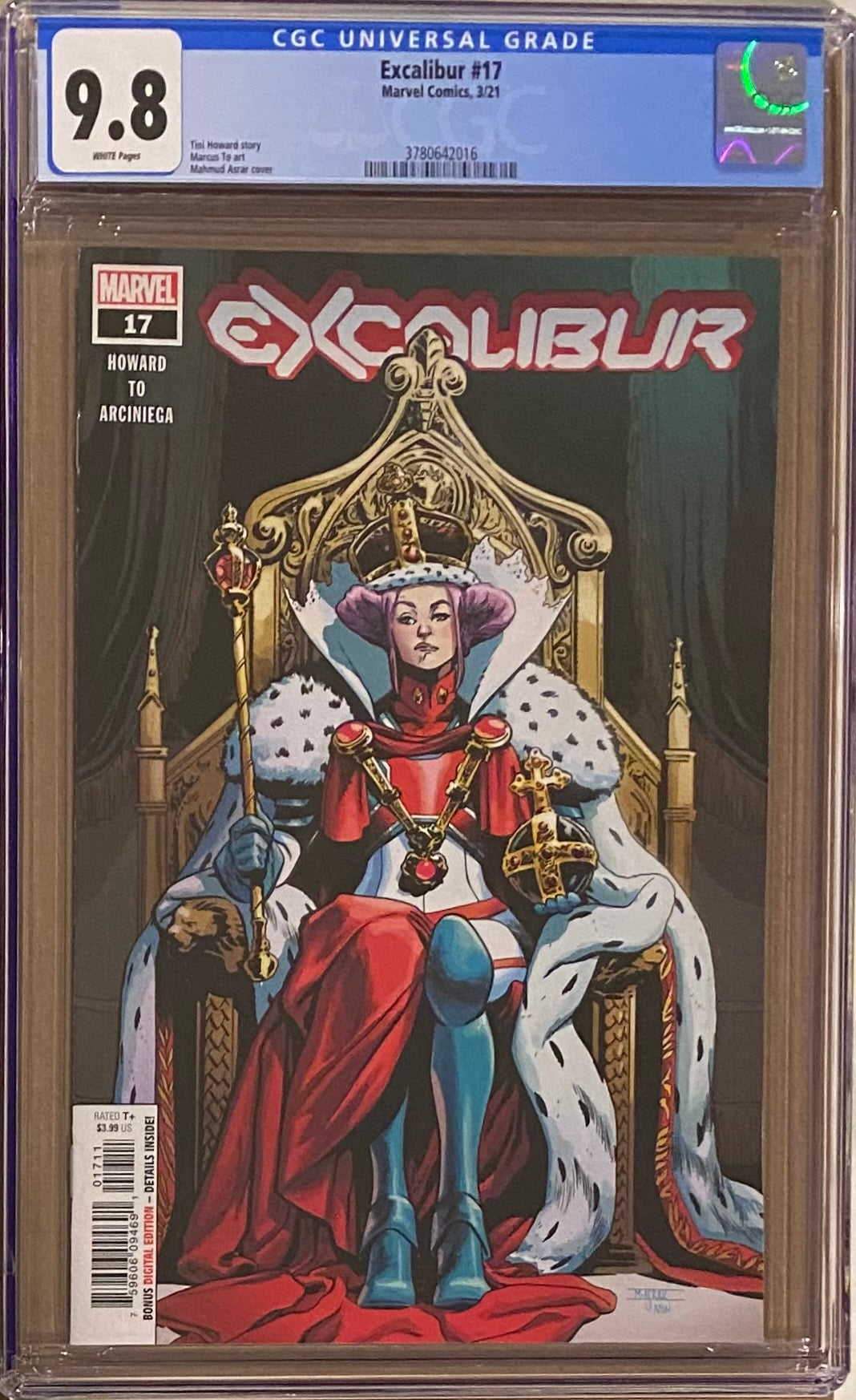 Excalibur #17 CGC 9.8