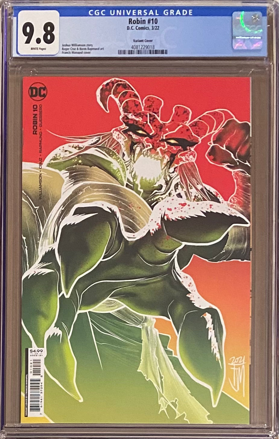 Robin #10 Variant CGC 9.8