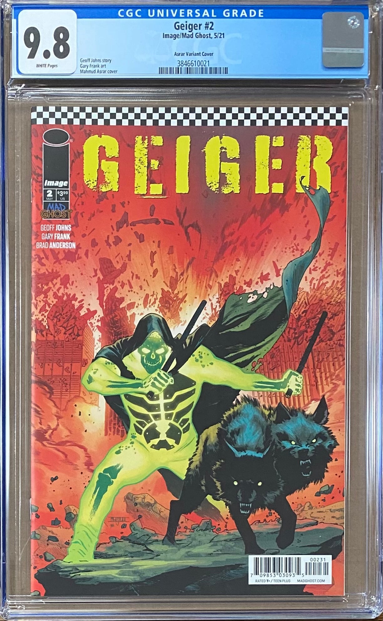 Geiger #2 Asrar Variant CGC 9.8