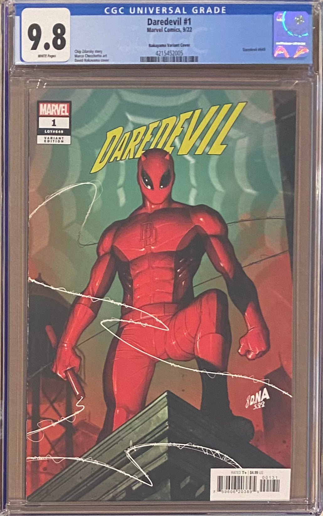 Daredevil #1 Nakayama Variant CGC 9.8