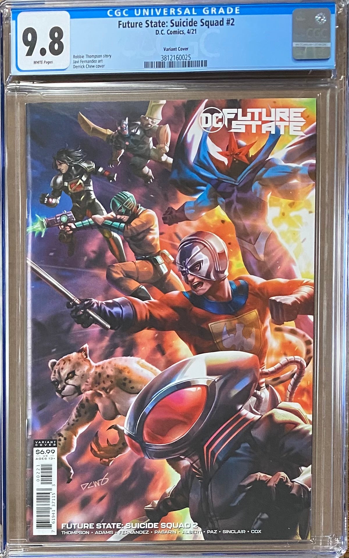 Future State: Suicide Squad #2 Variant CGC 9.8