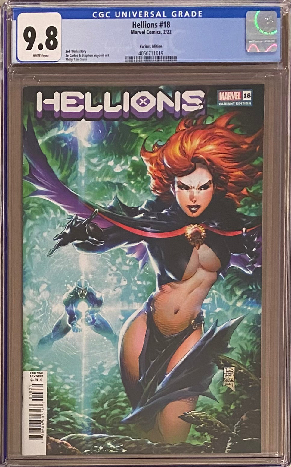 Hellions #18 Tan Variant CGC 9.8