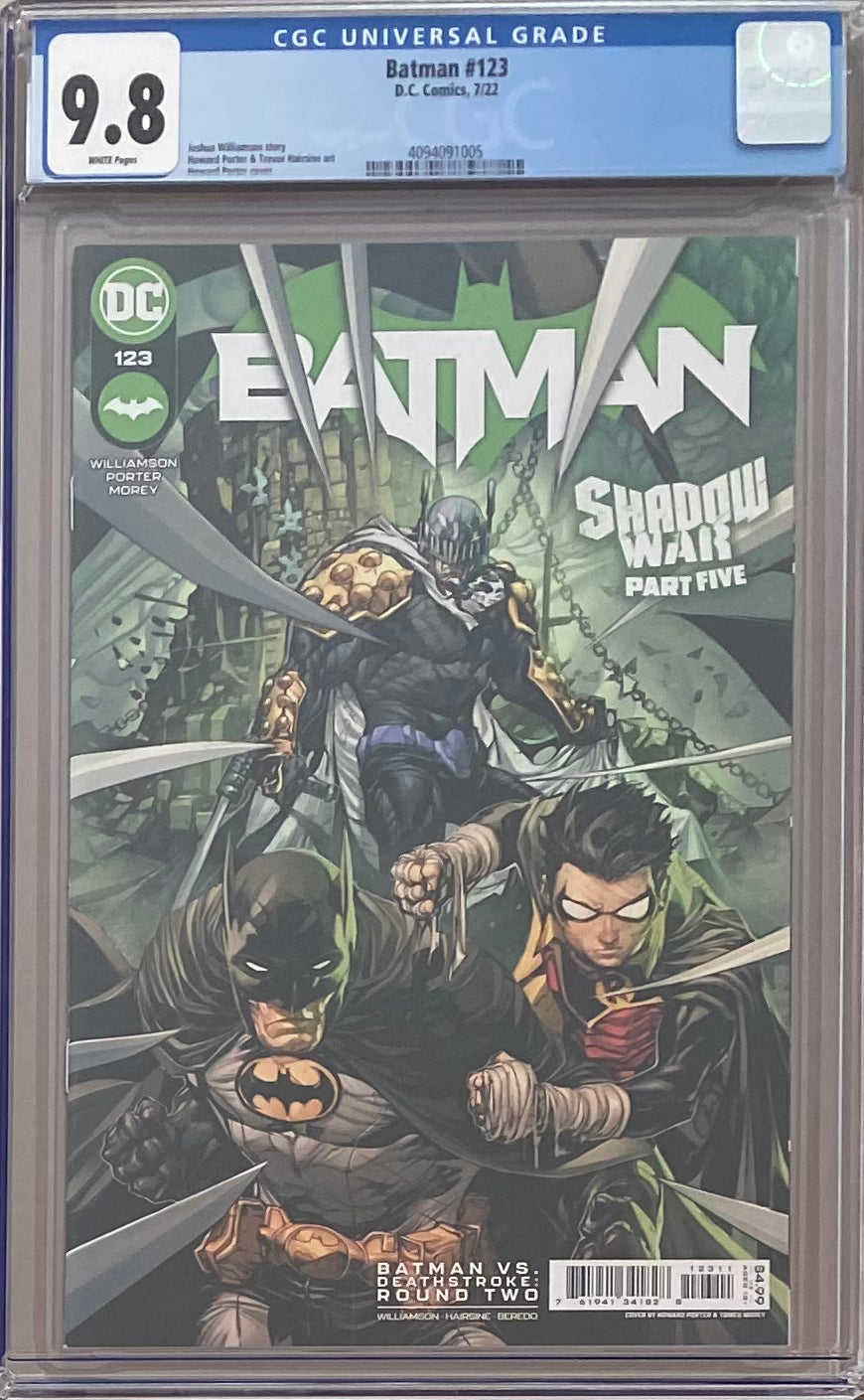 Batman #123 CGC 9.8