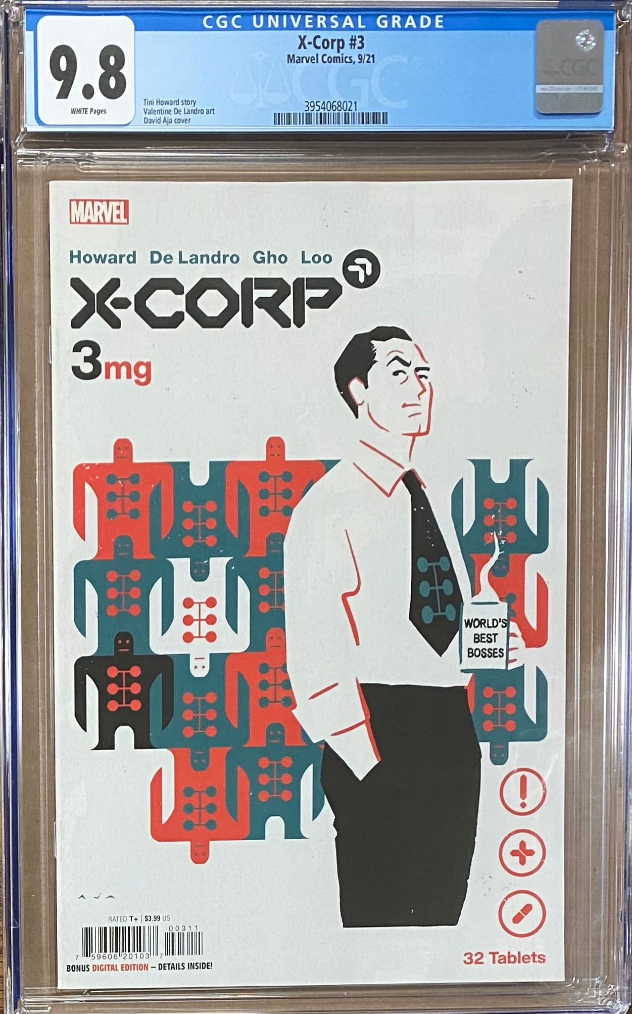 X-Corp #3 CGC 9.8