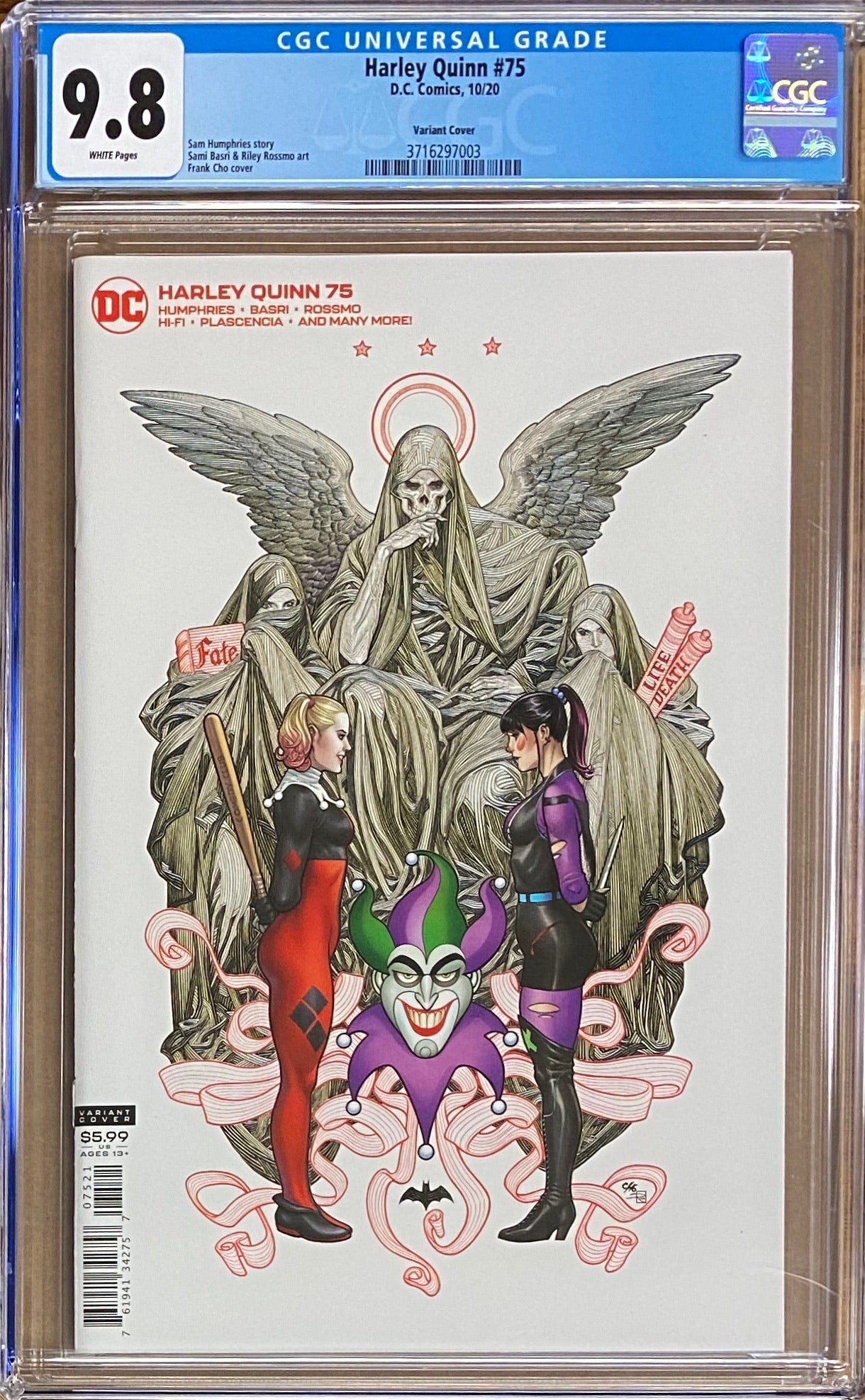 Harley Quinn #75 Cho Variant CGC 9.8 - Final Issue!