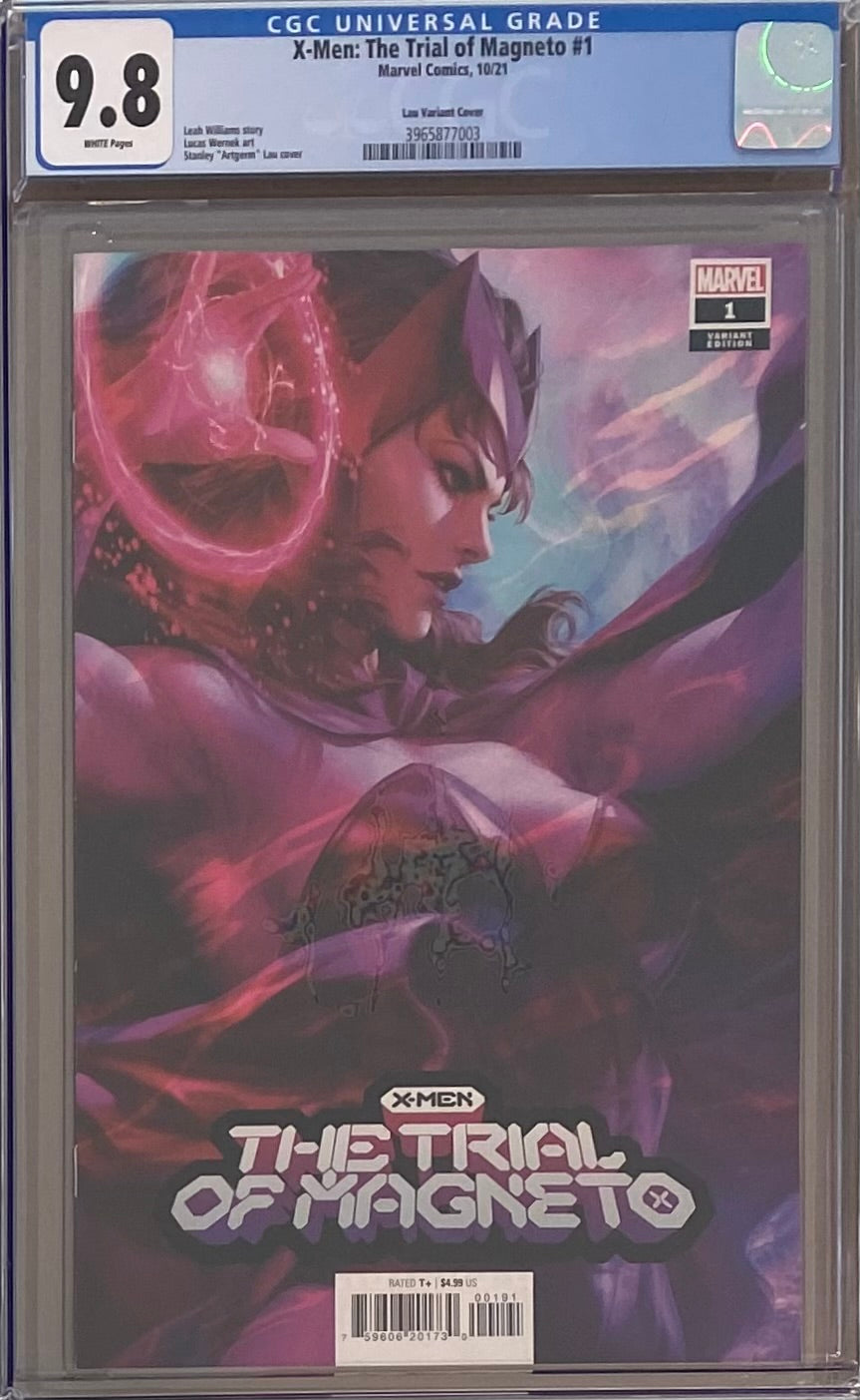 X-Men: Trial of Magneto #1 Artgerm Variant CGC 9.8