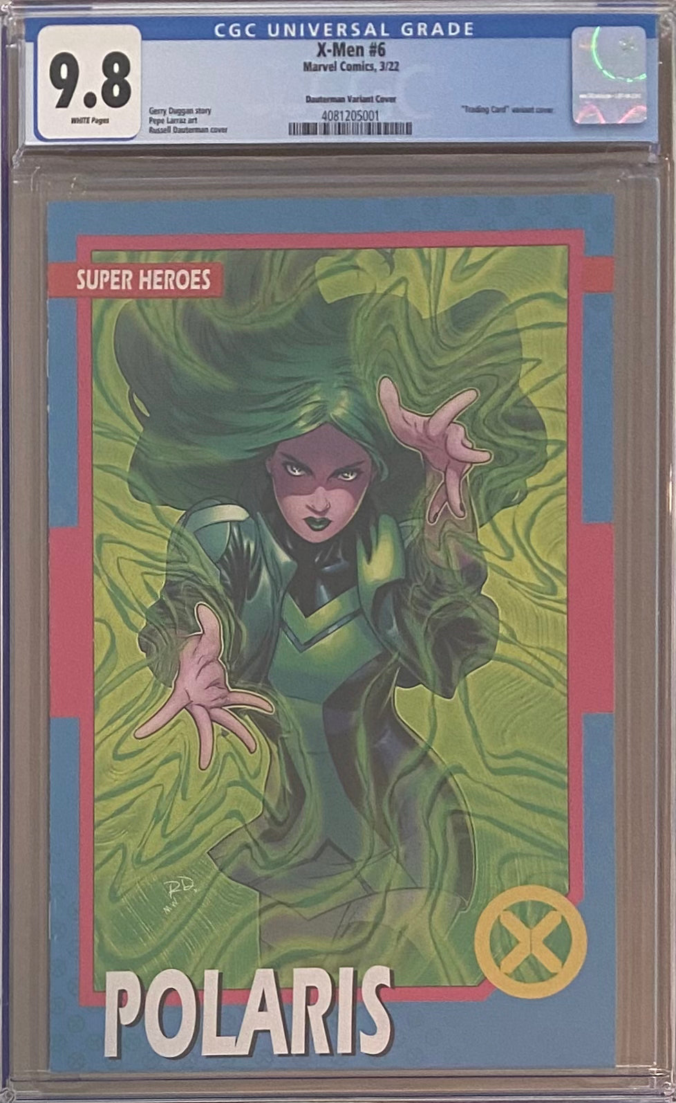 X-Men #6 Trading Card Variant CGC 9.8