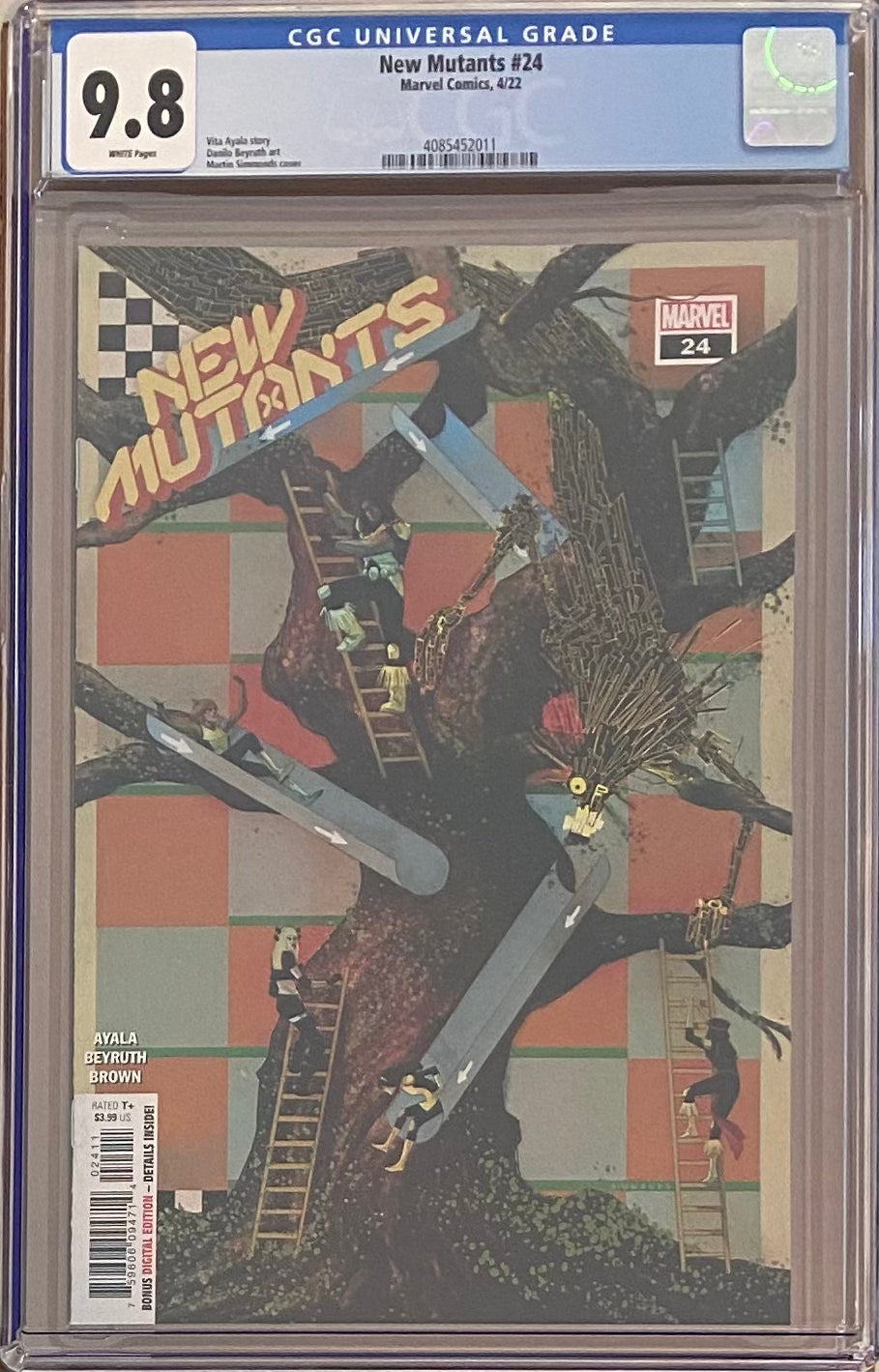 New Mutants #24 CGC 9.8