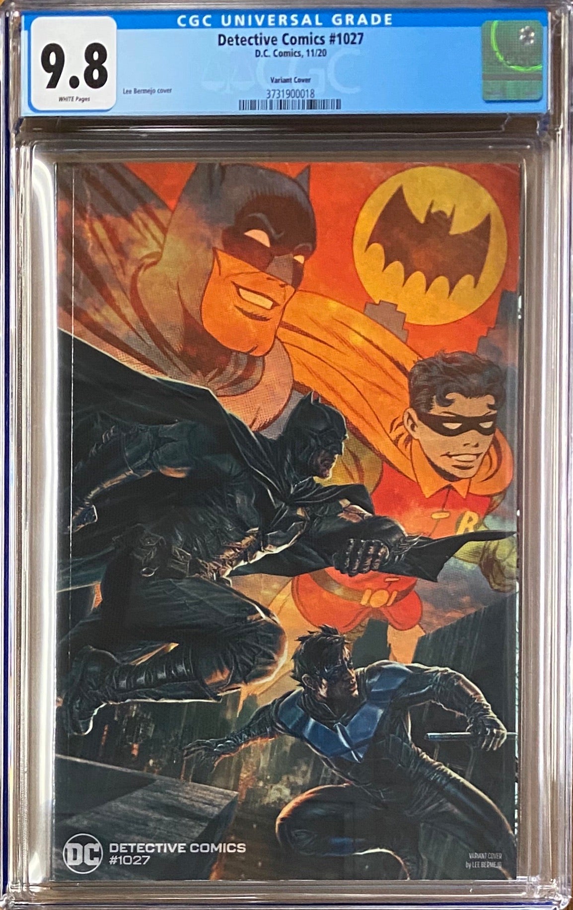 Detective Comics #1027 Bermejo Variant CGC 9.8