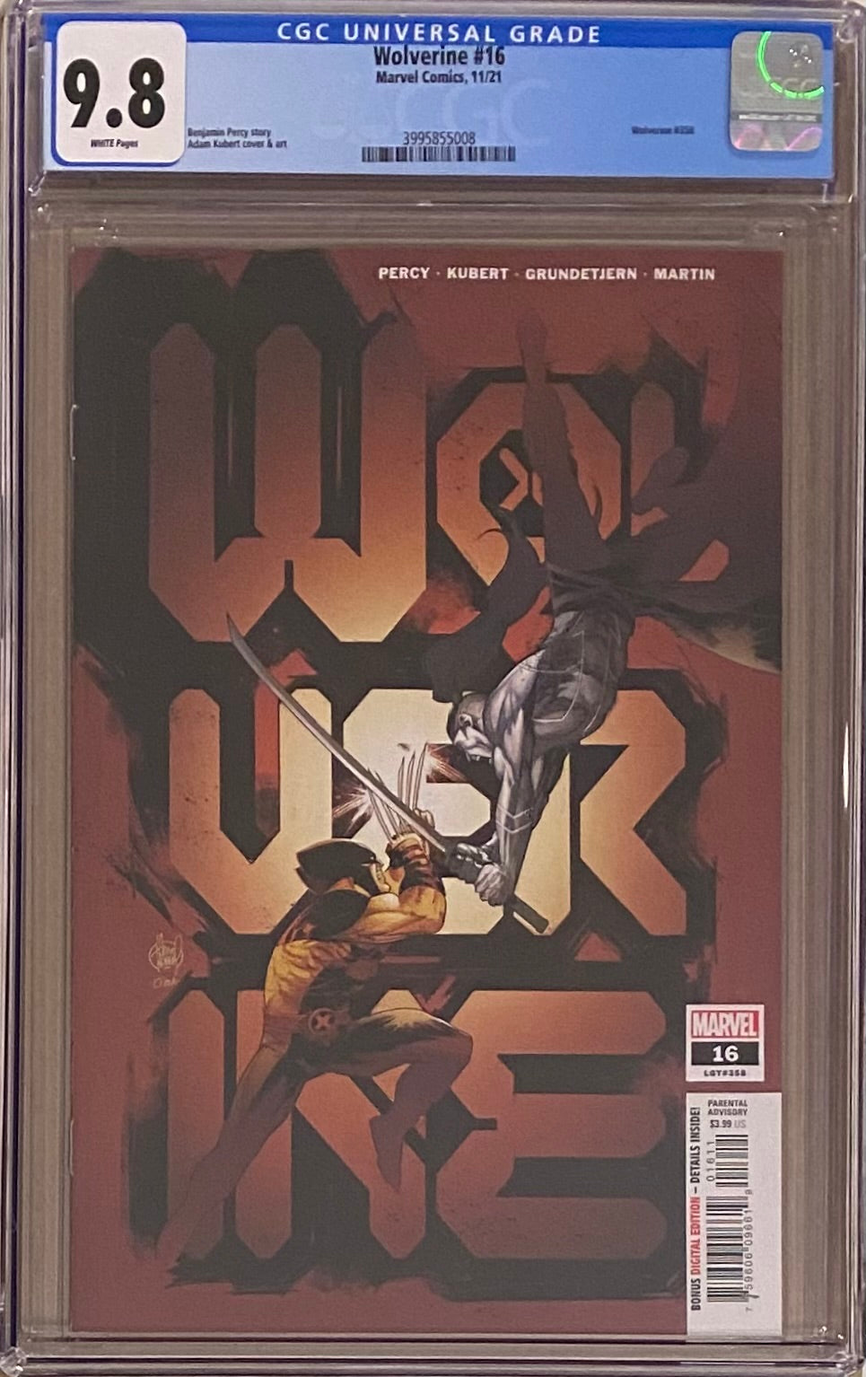 Wolverine #16 CGC 9.8