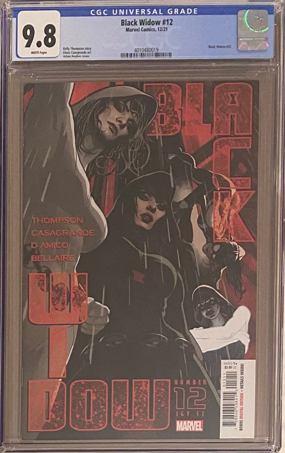 Black Widow #12 CGC 9.8