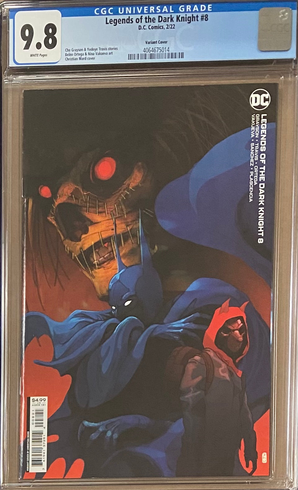 Legends of the Dark Knight #8 Variant CGC 9.8