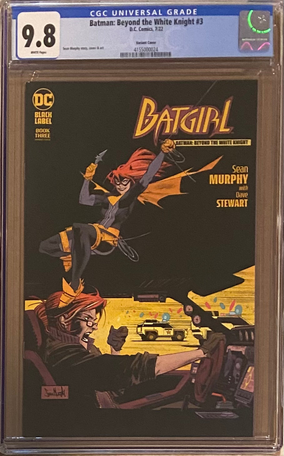 Batman: Beyond the White Knight #3 Variant CGC 9.8