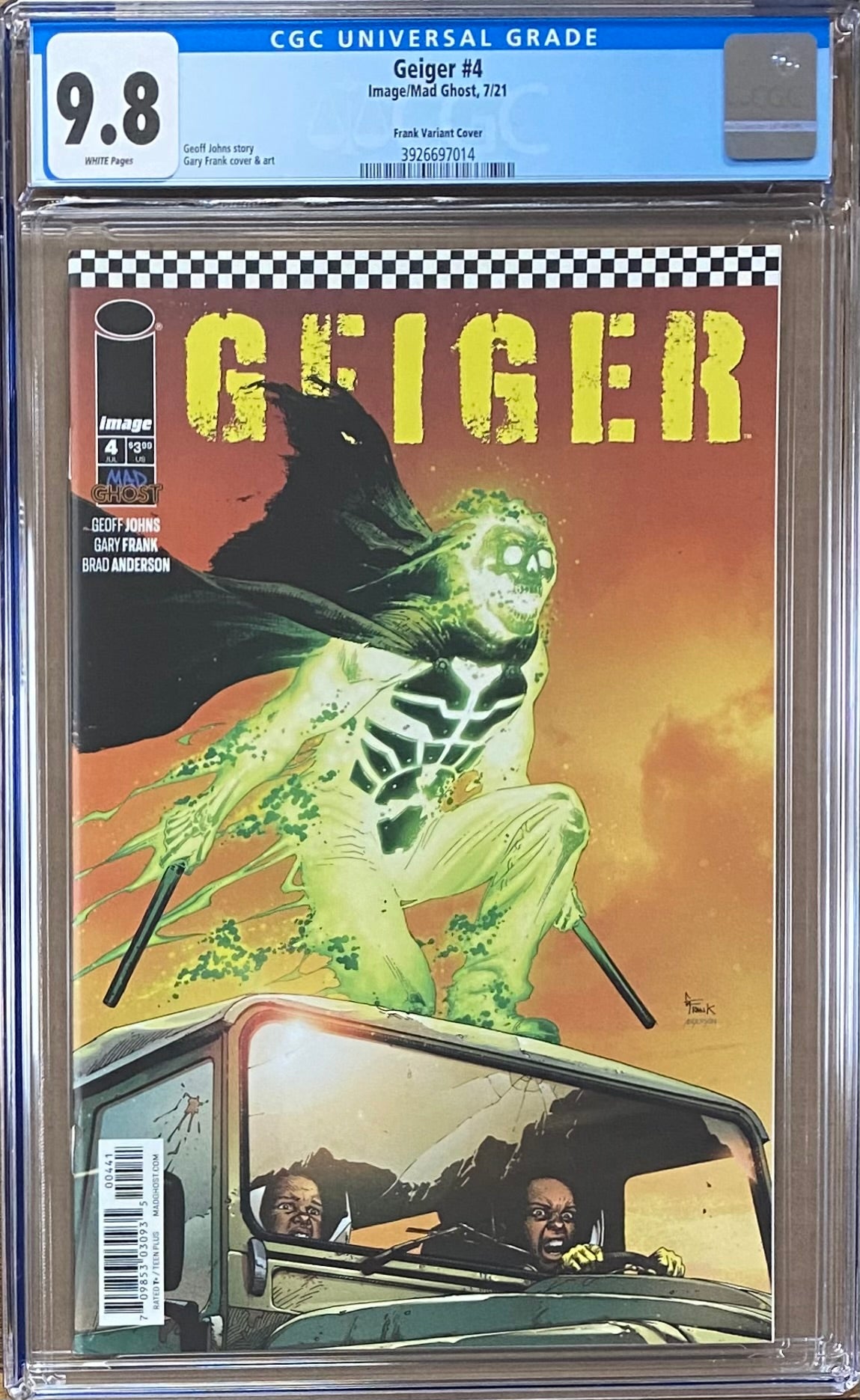 Geiger #4 Frank Variant CGC 9.8
