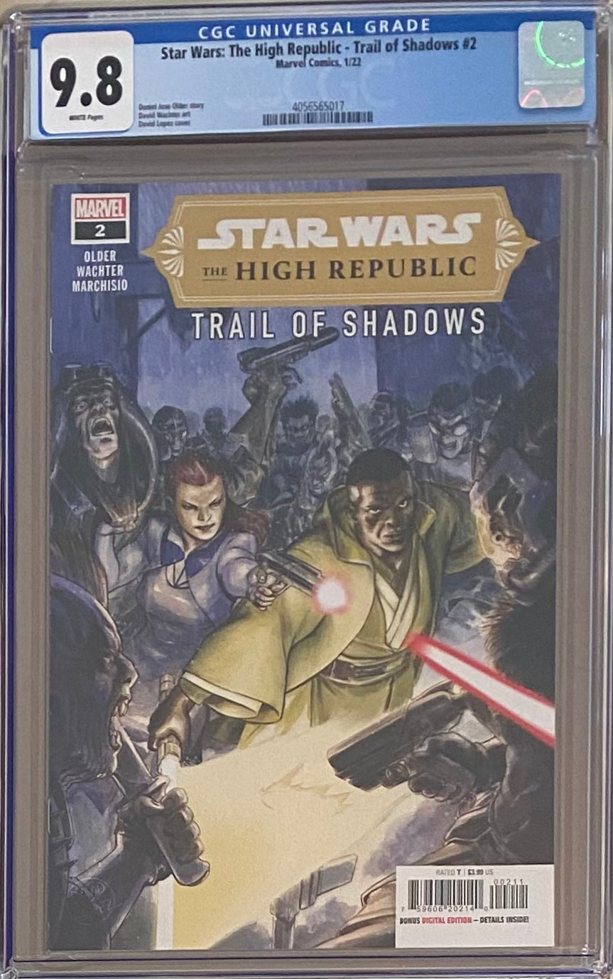 Star Wars: The High Republic - Trail of Shadows #2 CGC 9.8