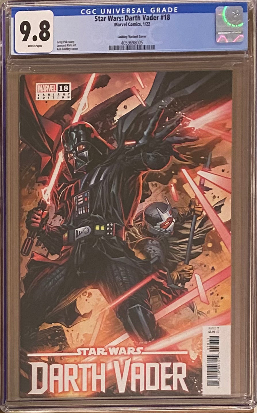 Star Wars: Darth Vader #18 Lashley Variant CGC 9.8