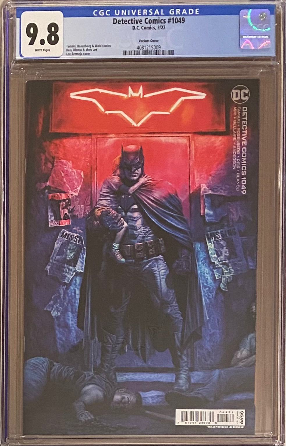 Detective Comics #1049 Bermejo Variant CGC 9.8