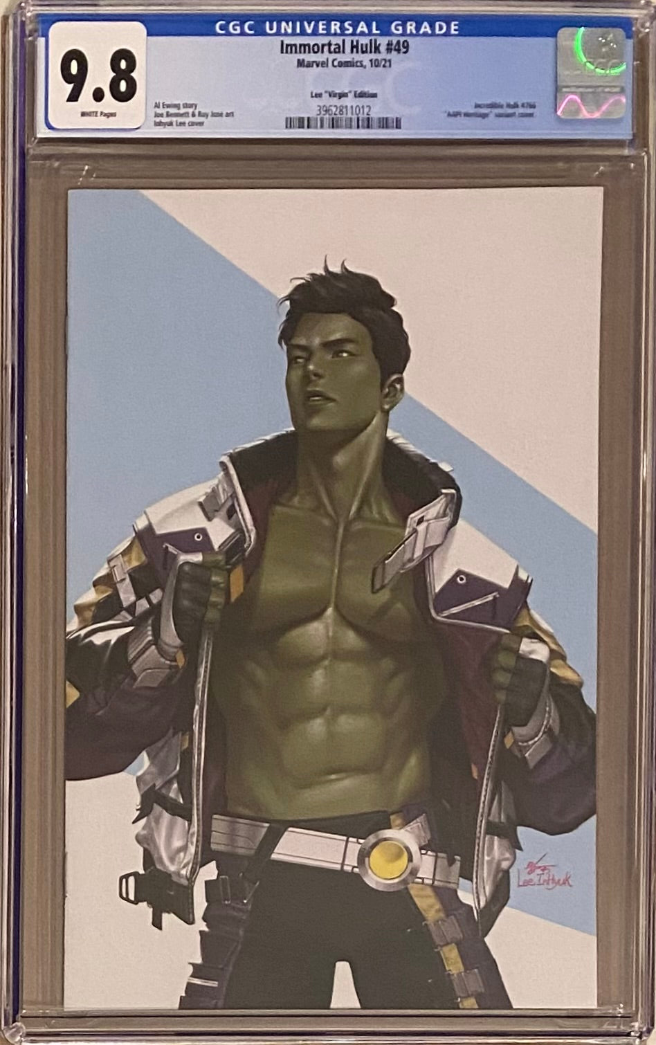 Immortal Hulk #49 InHyuk Lee 1:50 Virgin Retailer Incentive Variant CGC 9.8