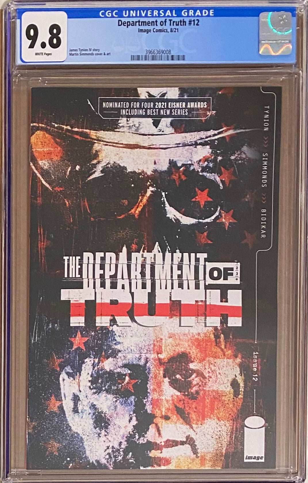Department of Truth #12 CGC 9.8