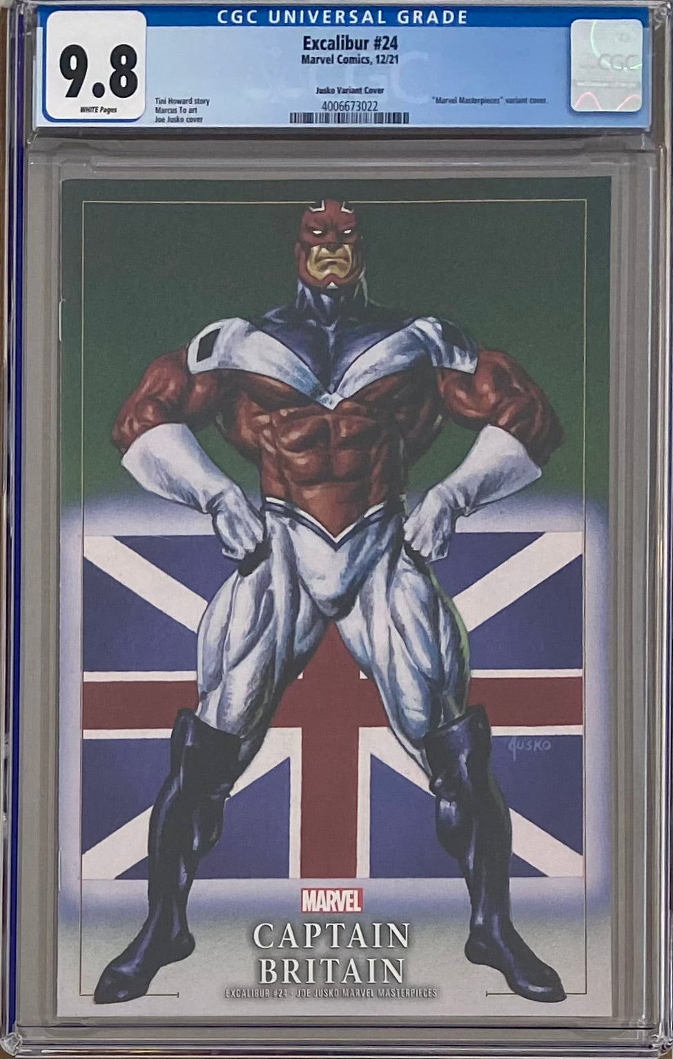 Excalibur #24 Jusko Variant CGC 9.8