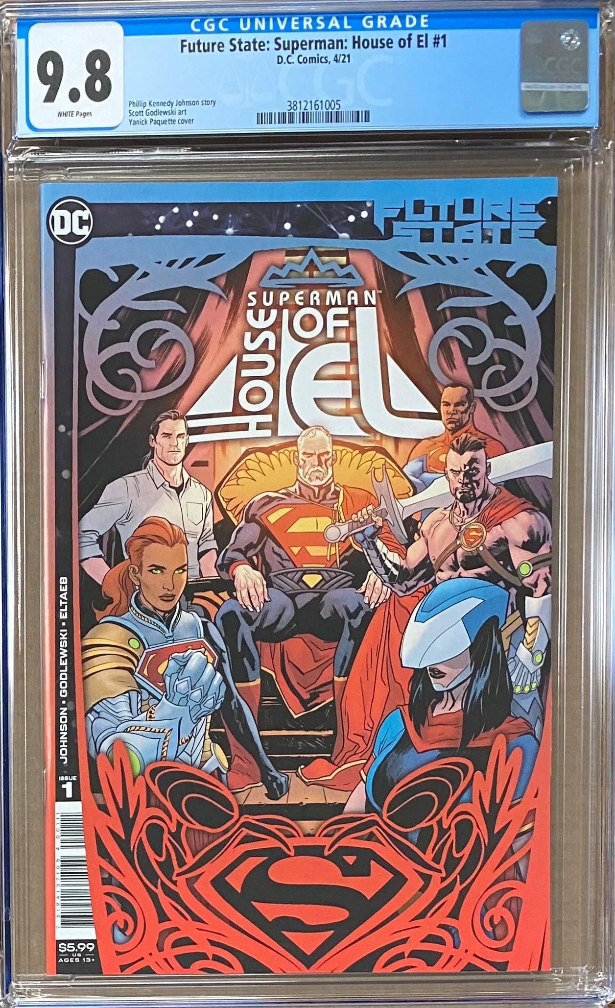 Future State: Superman House of El #1 CGC 9.8