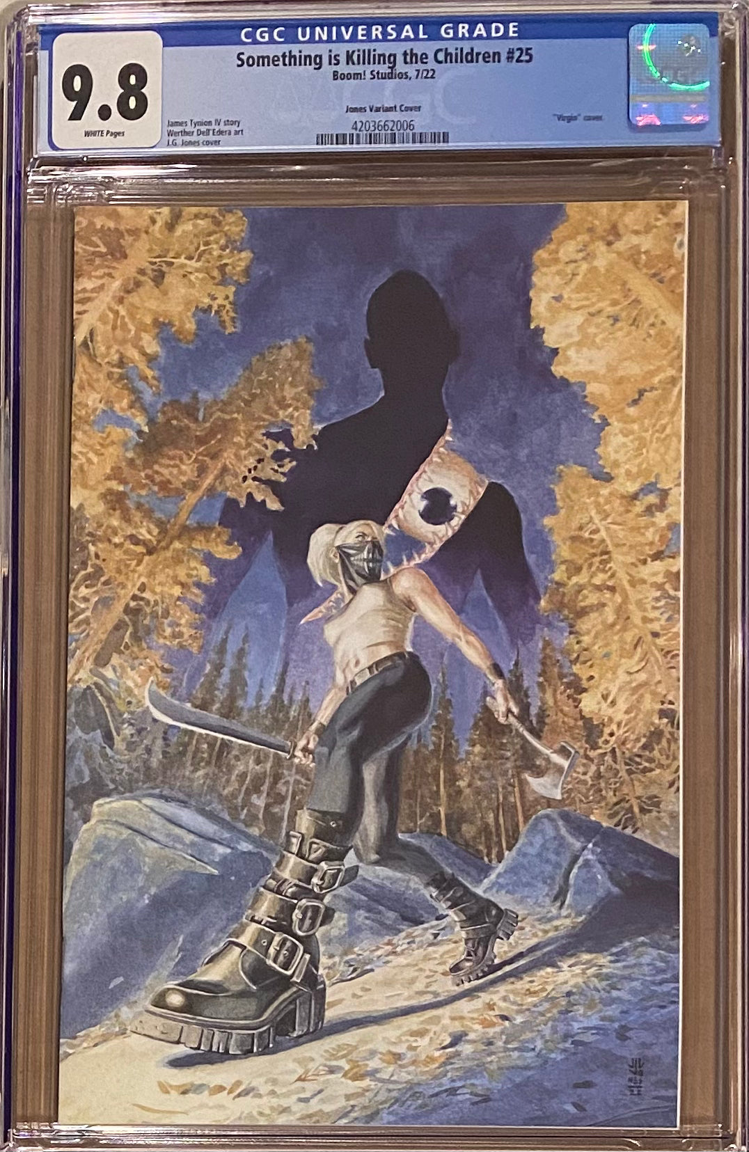 Something is Killing the Children #25 Jones 1:100 Virgin Retailer Incentive Variant CGC 9.8