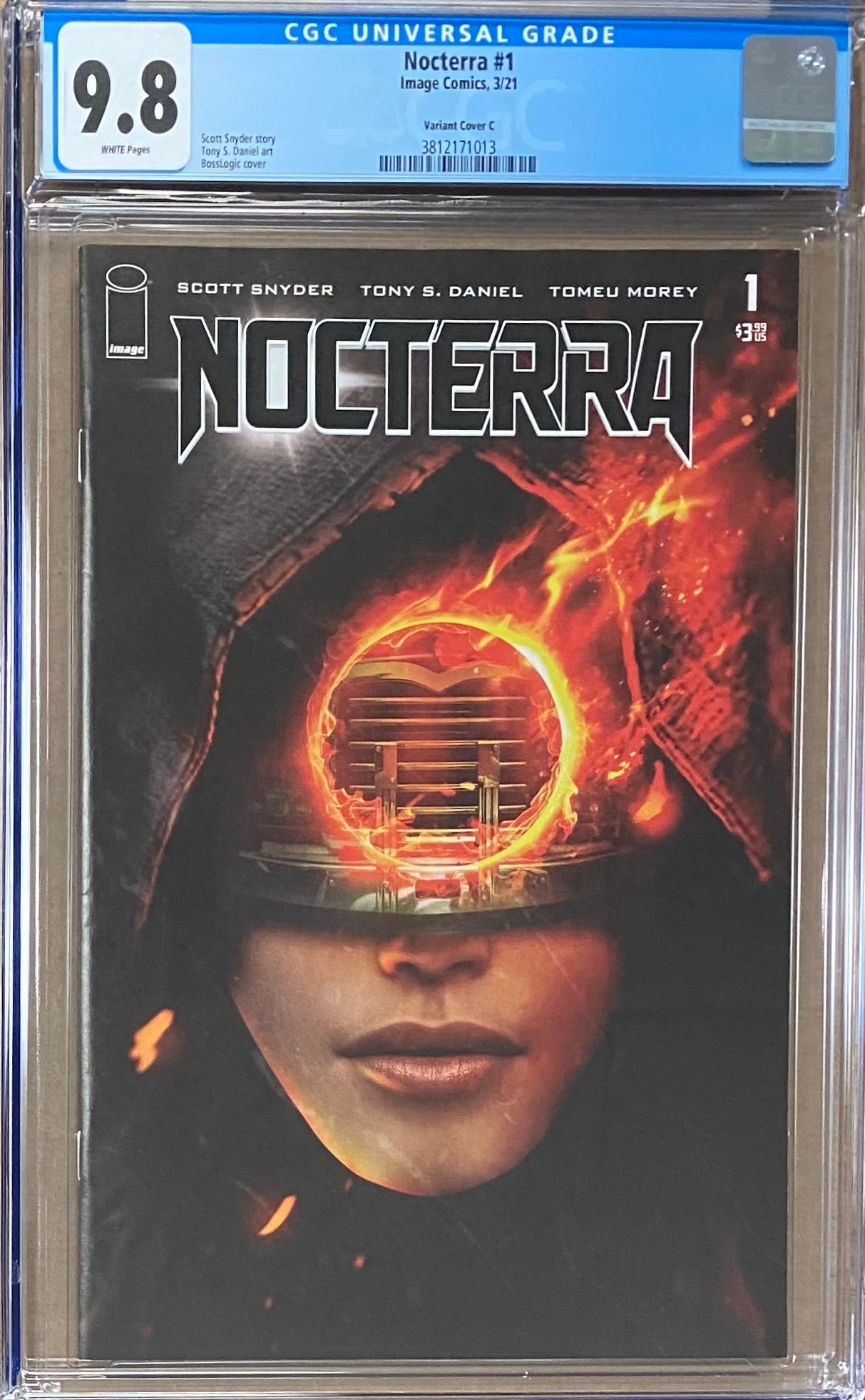 Nocterra #1 Bosslogic Variant CGC 9.8