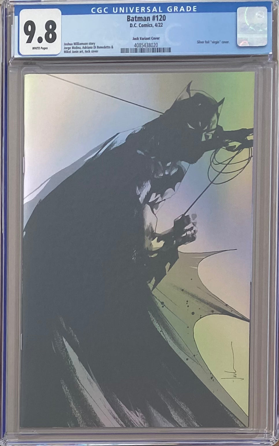 Batman #120 Jock 1:50 Foil Retailer Incentive Variant CGC 9.8