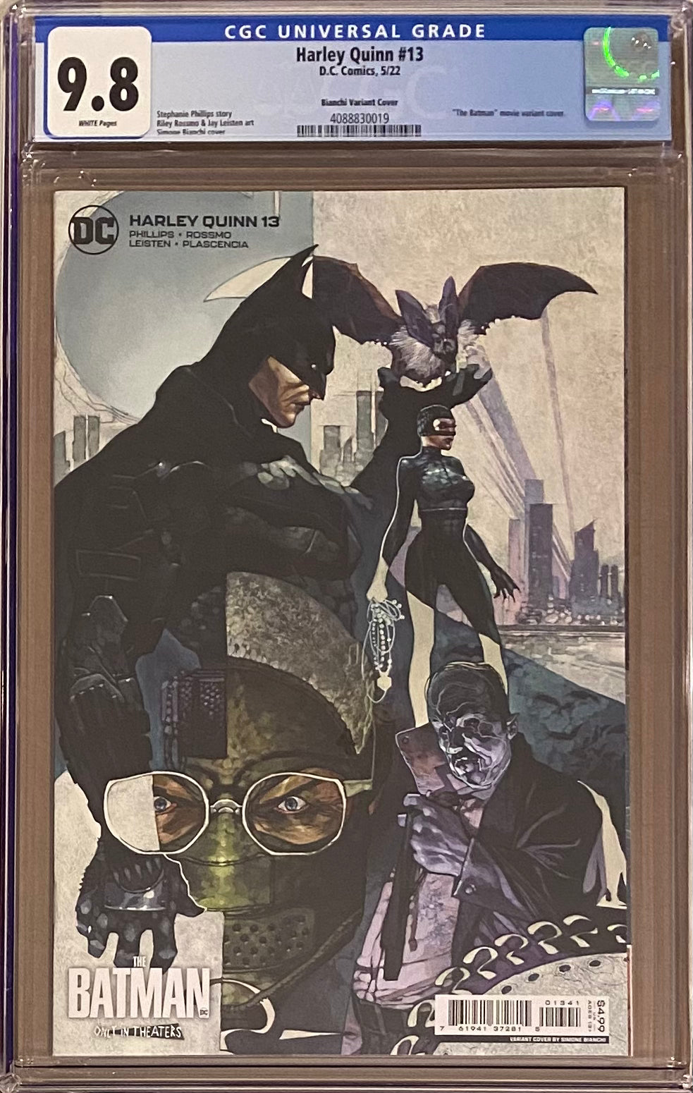 Harley Quinn #13 Bianchi "The Batman" Variant CGC 9.8