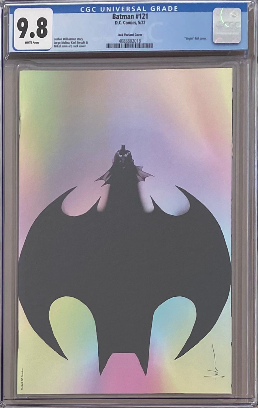 Batman #121 Jock 1:50 Foil Retailer Incentive Variant CGC 9.8