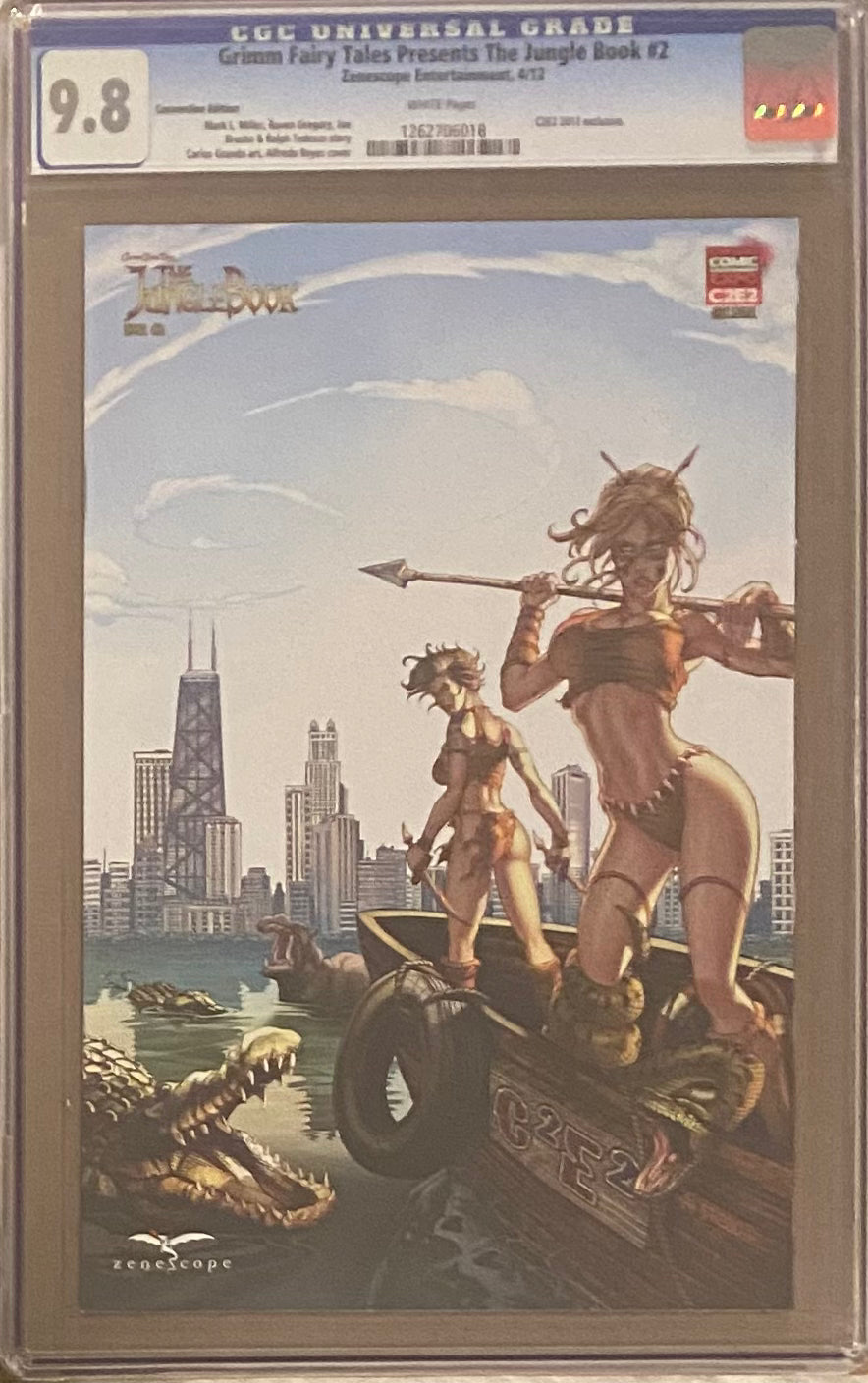 Grimm Fairy Tales Presents The Jungle Book #2 Convention Edition CGC 9.8