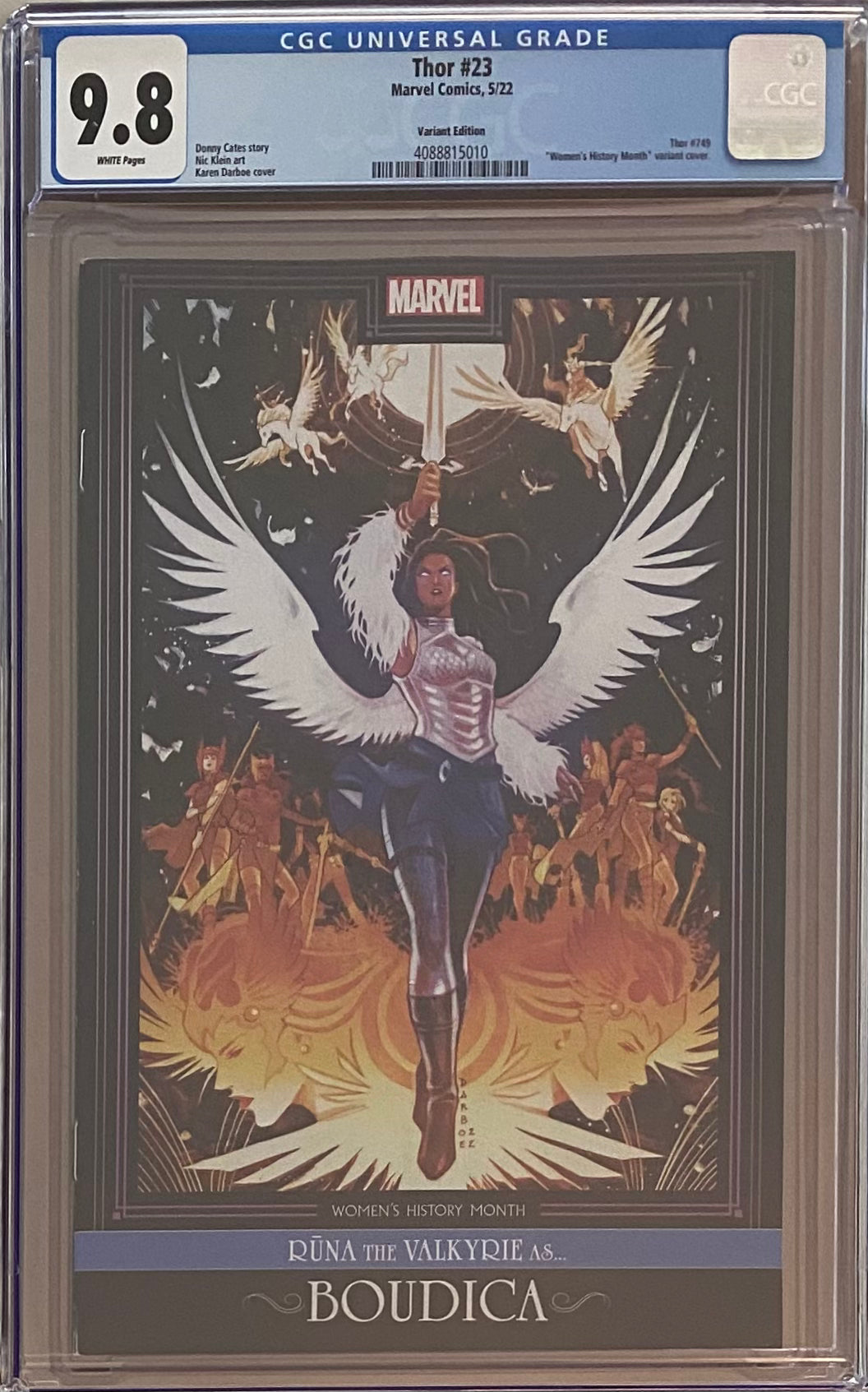 Thor #23 Darboe Variant CGC 9.8