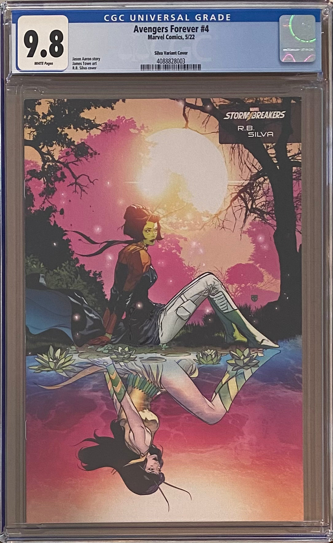 Avengers Forever #4 Silva Variant CGC 9.8