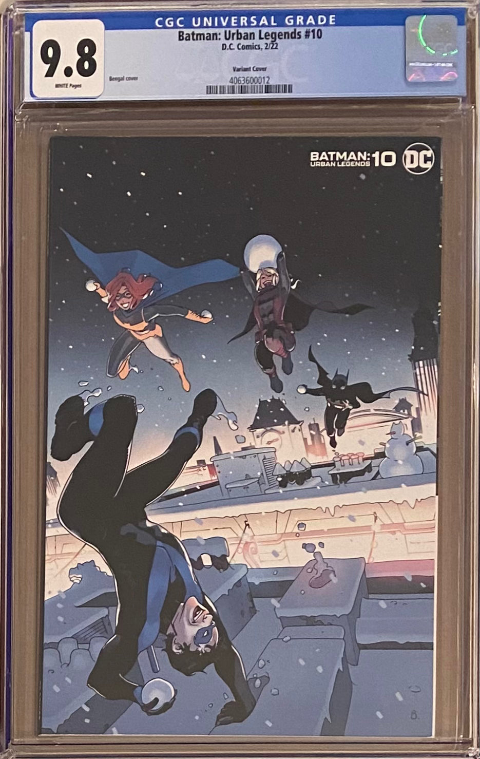 Batman: Urban Legends #10 Bengal Variant CGC 9.8
