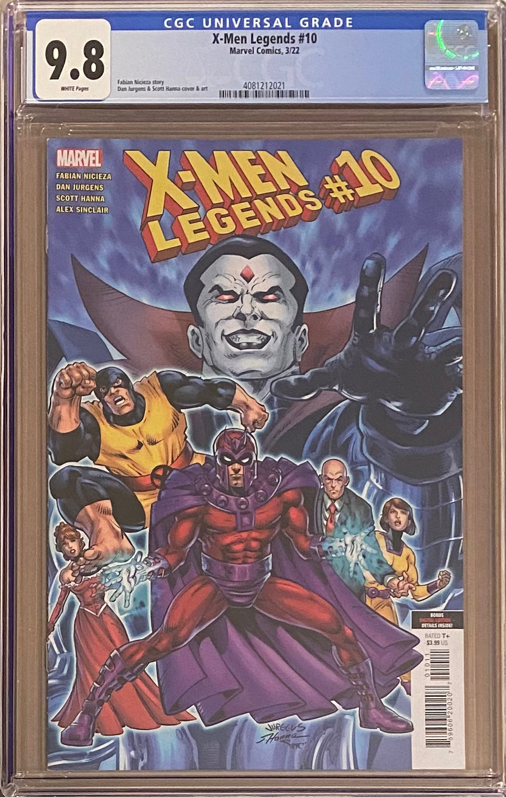 X-Men Legends #10 CGC 9.8