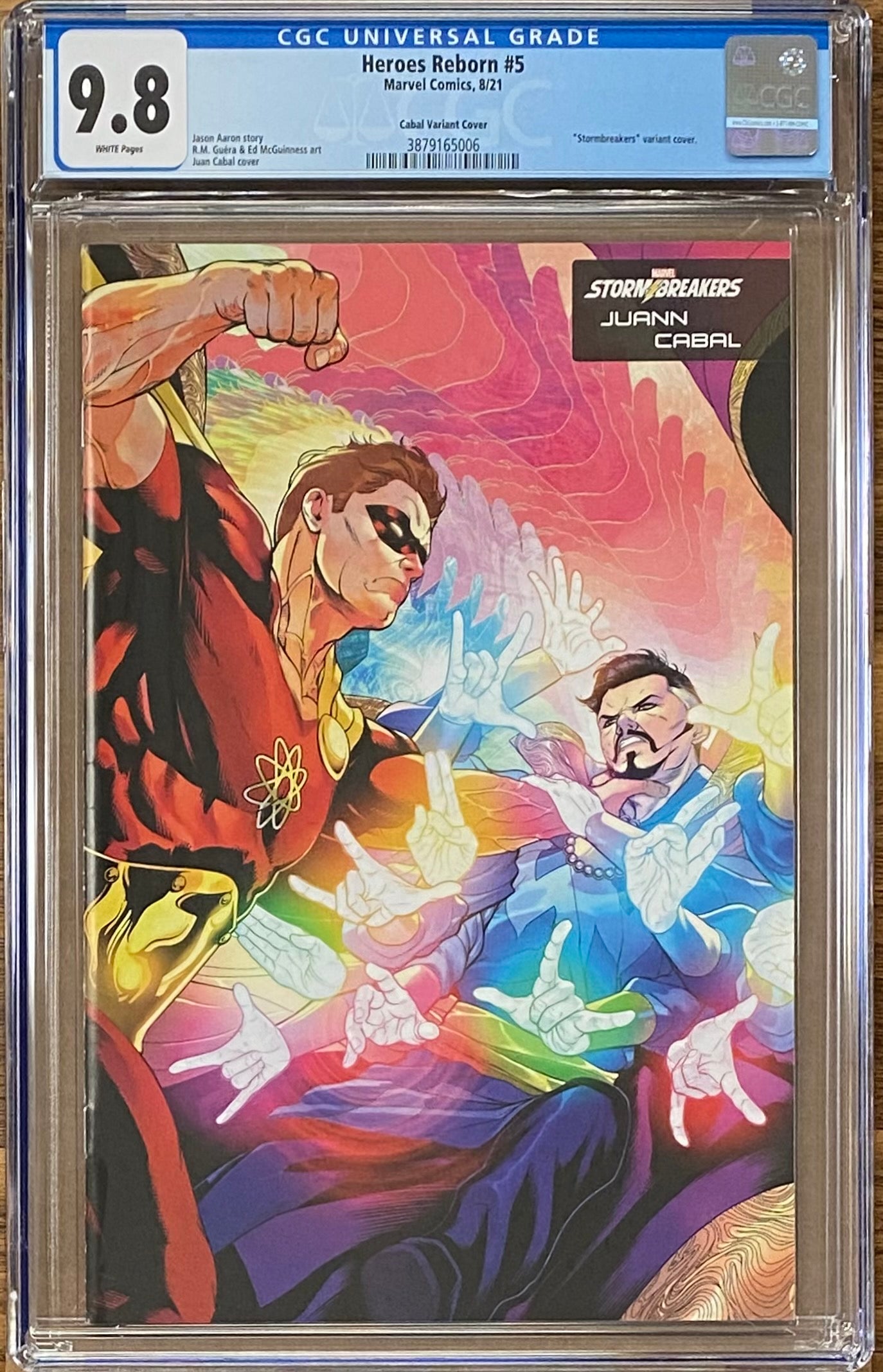Heroes Reborn #5 Cabal "Stormbreakers" Variant CGC 9.8