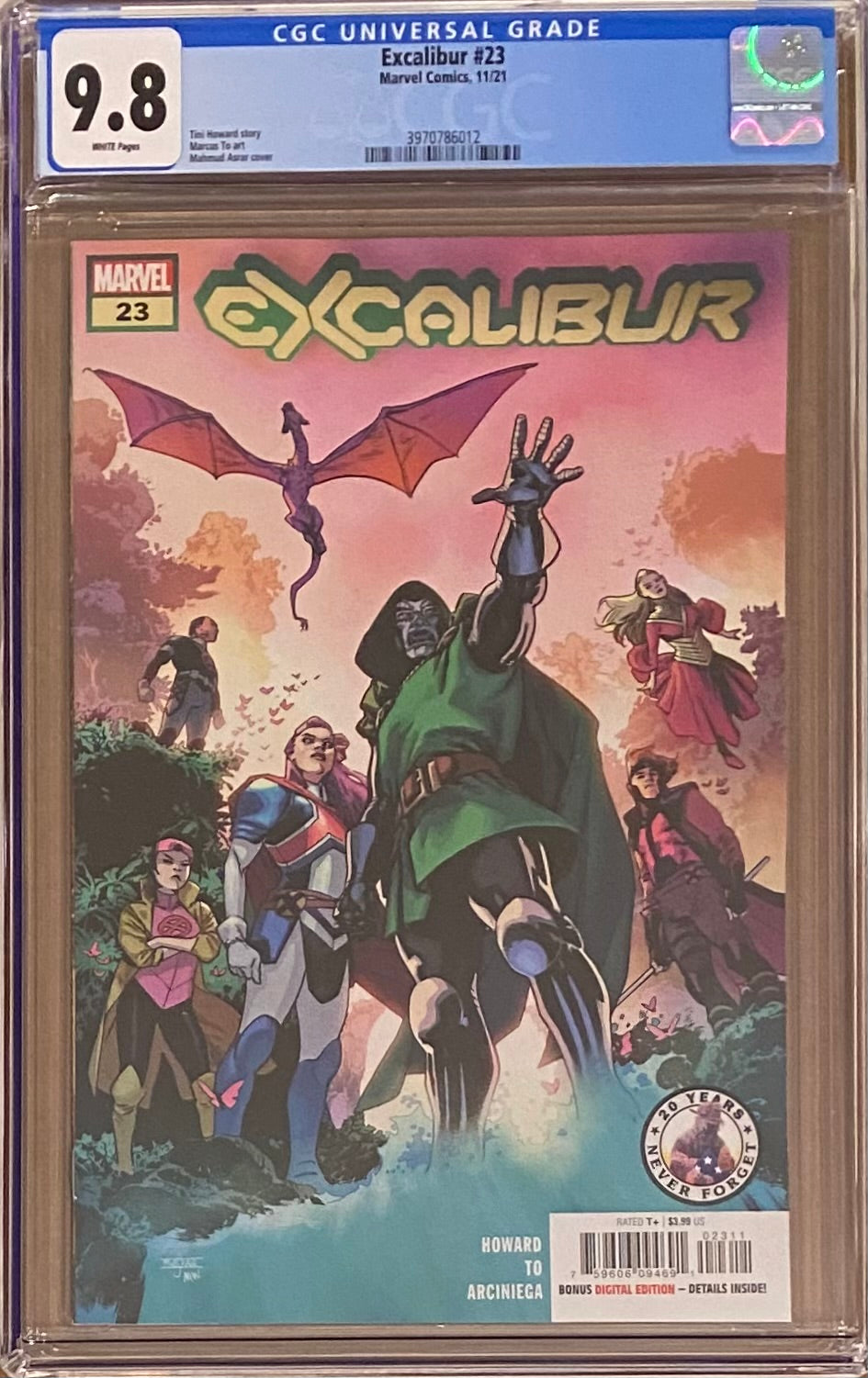 Excalibur #23 CGC 9.8