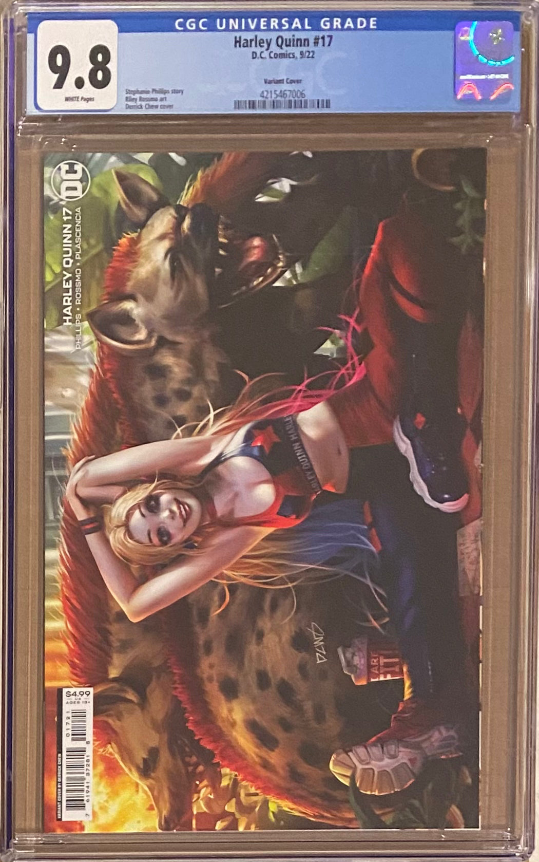 Harley Quinn #17 Chew Variant CGC 9.8