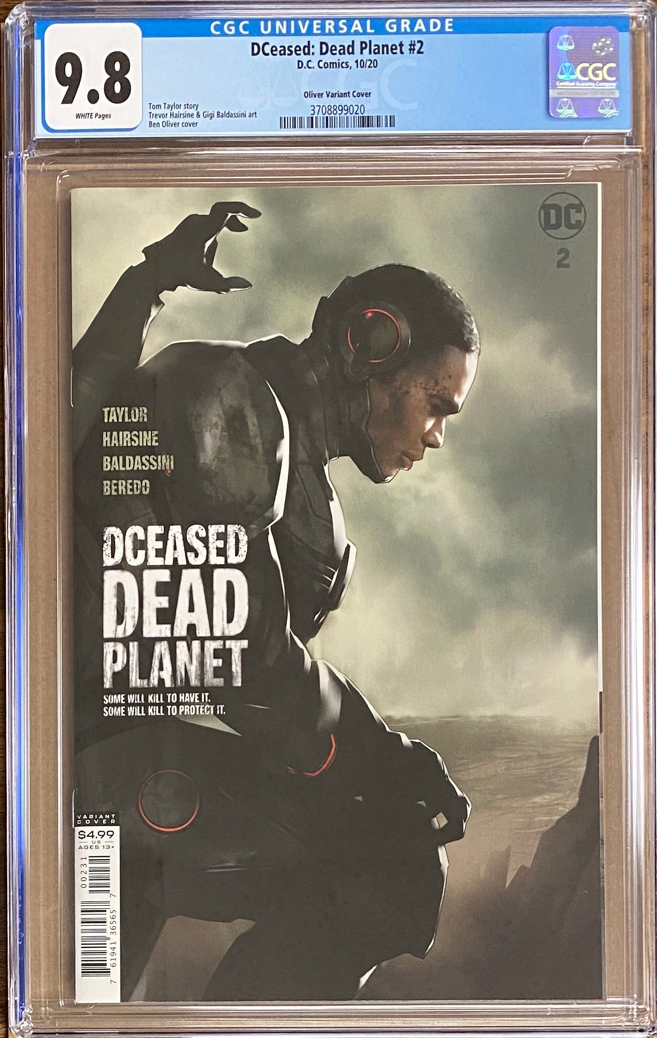 DCeased: Dead Planet #2 Oliver Movie Poster Variant CGC 9.8