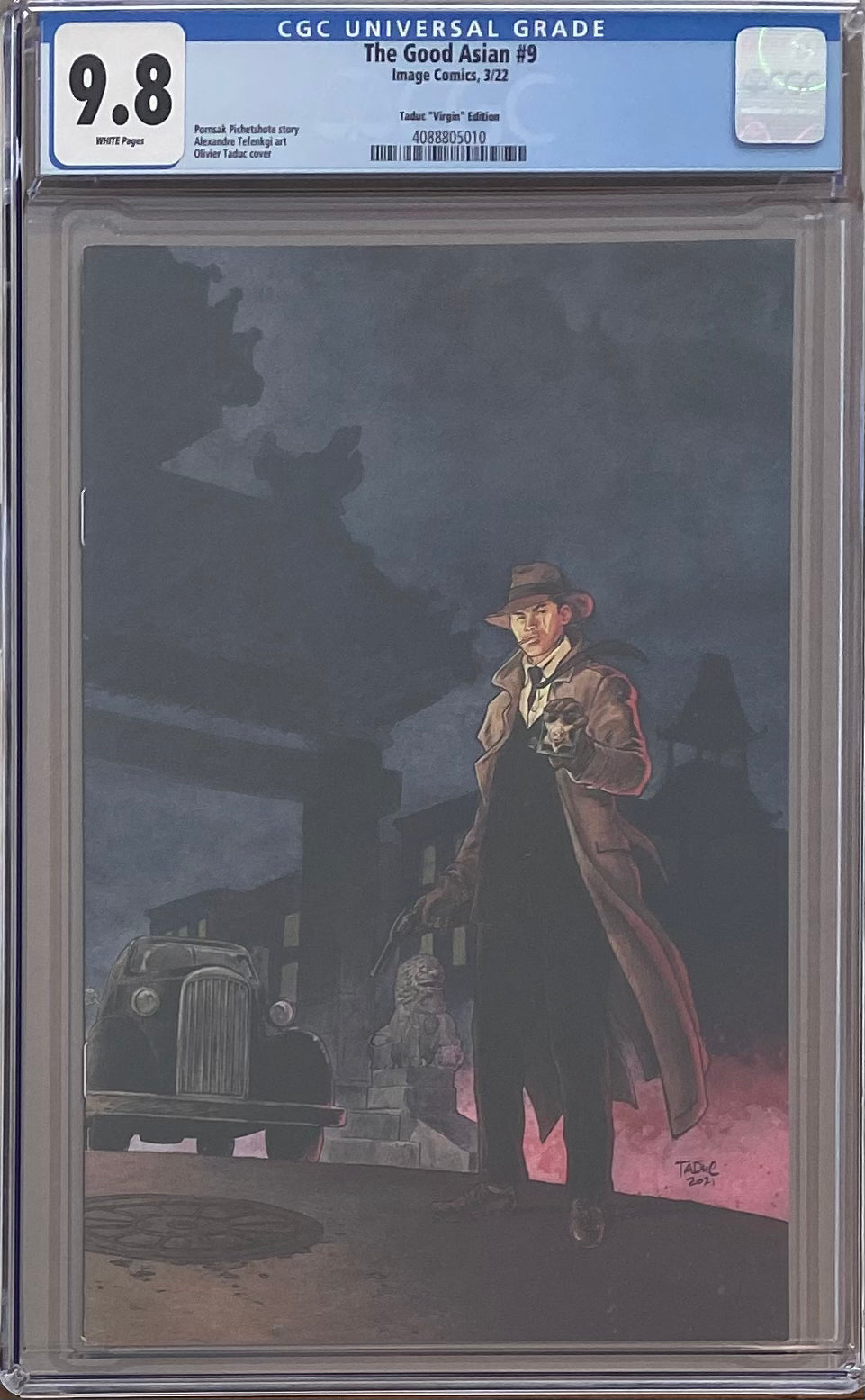 The Good Asian #9 Taduc 1:10 Virgin Retailer Incentive Variant CGC 9.8