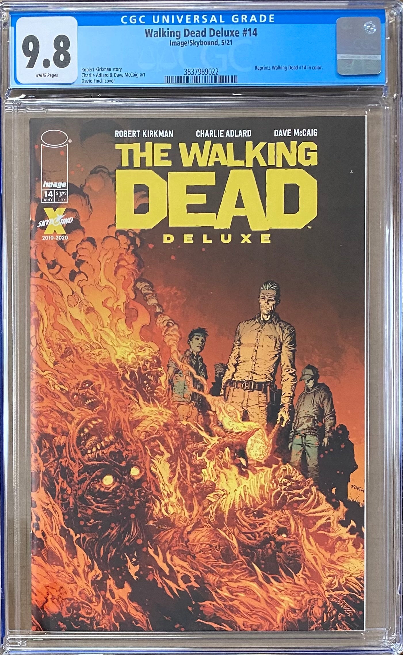 Walking Dead Deluxe #14 CGC 9.8