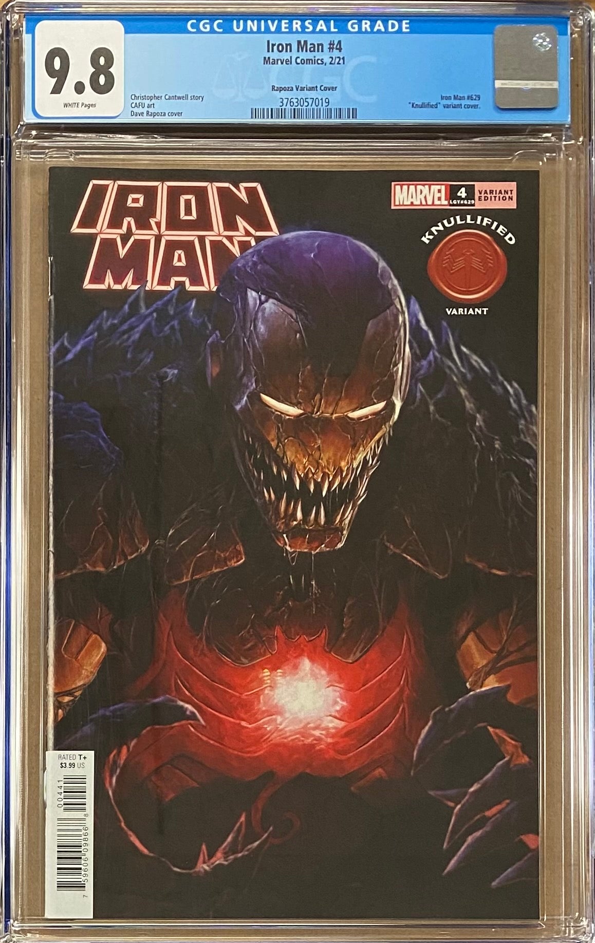Iron Man #4 "Knullified" Variant CGC 9.8