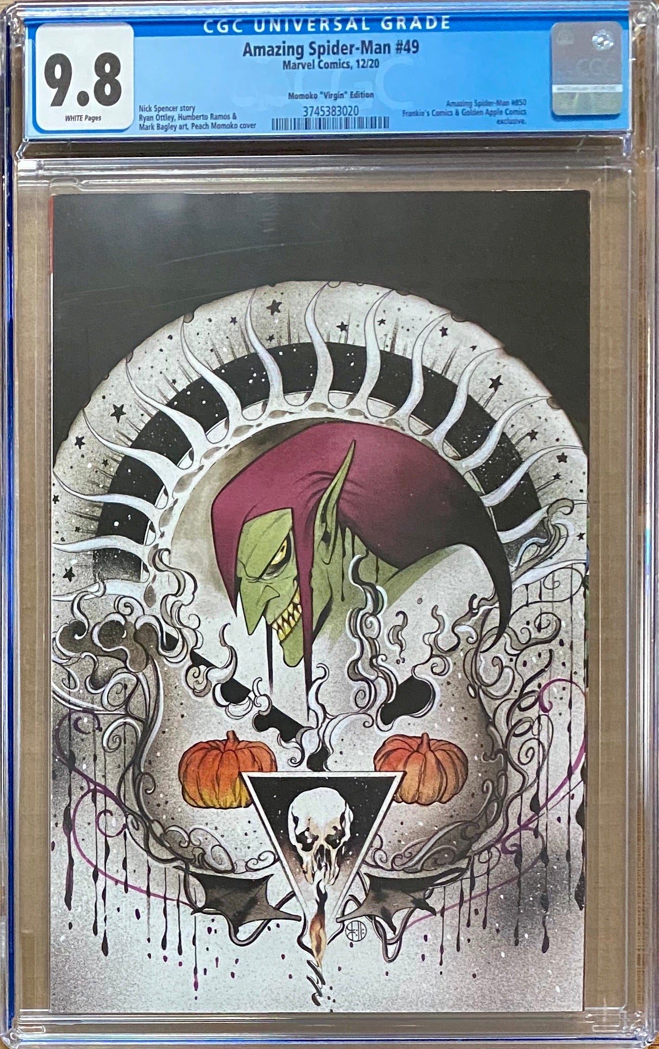 Amazing Spider-Man #49 Momoko Virgin Variant CGC 9.8