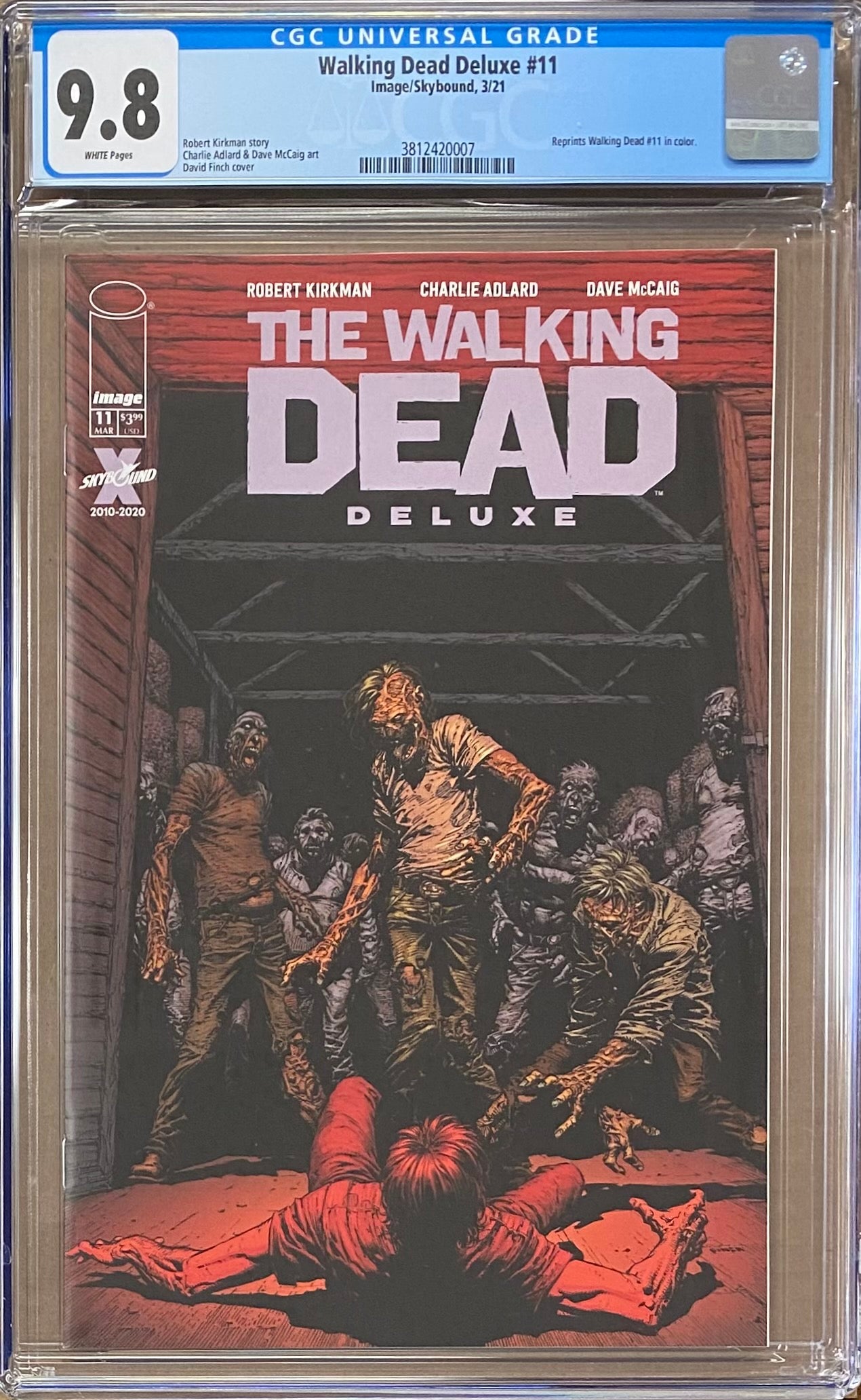 Walking Dead Deluxe #11 CGC 9.8