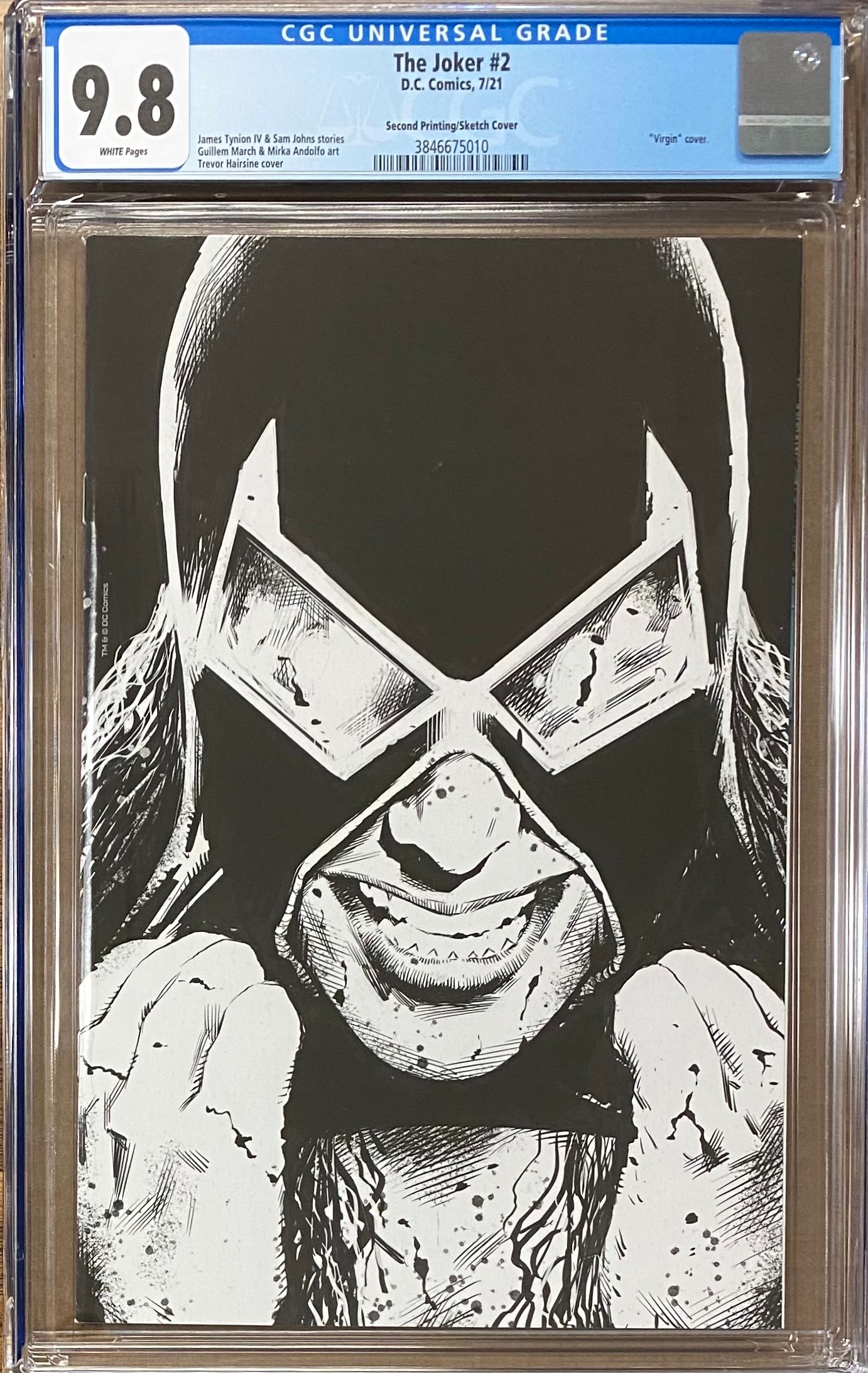 The Joker #2 Second Printing Retailer Incentive Variant CGC 9.8