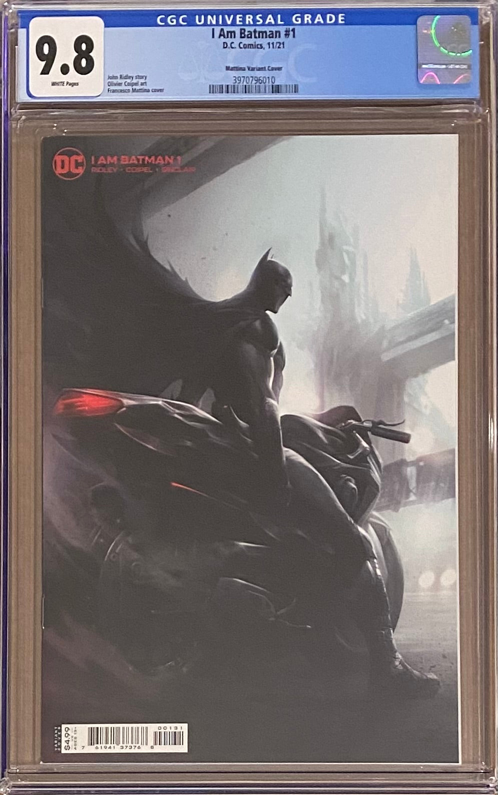 I Am Batman #1 Mattina Variant CGC 9.8