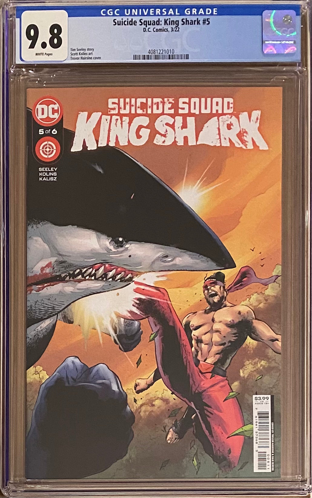 Suicide Squad: King Shark #5 CGC 9.8