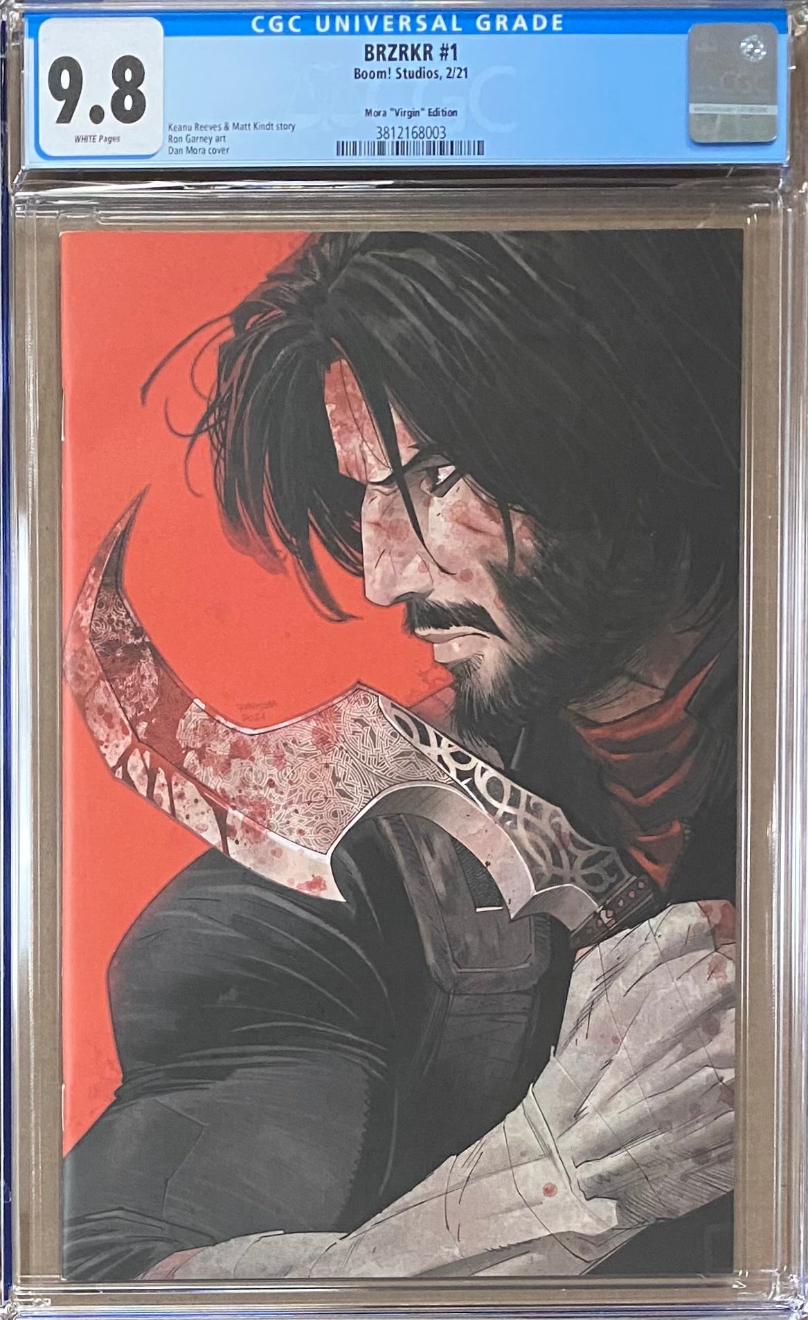 BRZRKR #1 Mora 1:200 Retailer Incentive Variant CGC 9.8 (Berzerker)